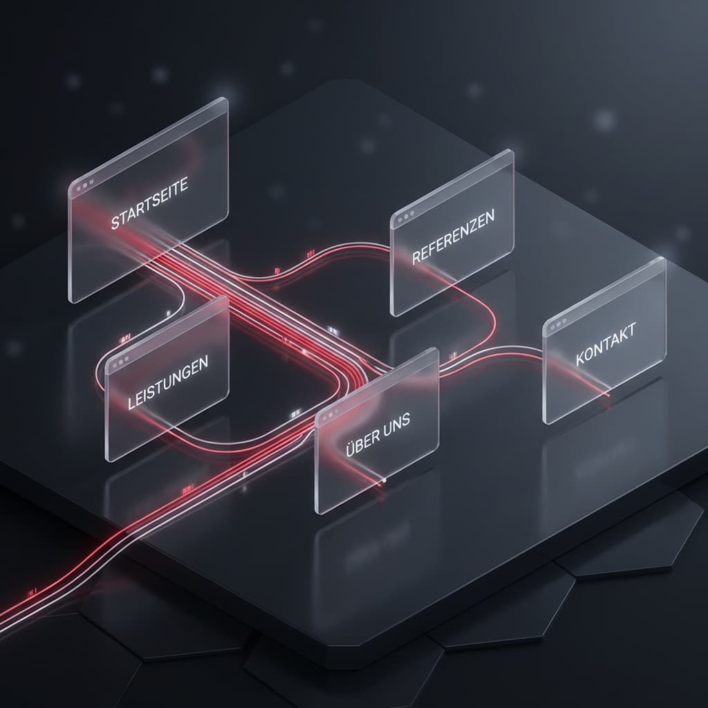 Die ideale Struktur einer 5-Seiten-Webseite für den Internetauftritt Wien