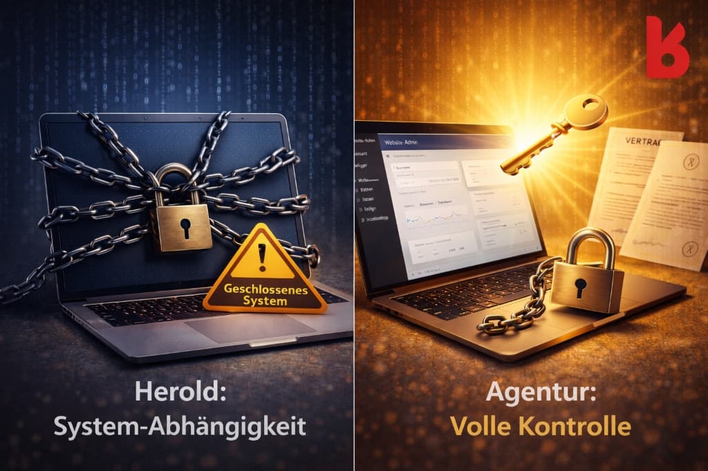 Visualisierung: Digitale Freiheit vs. System-Abhängigkeit