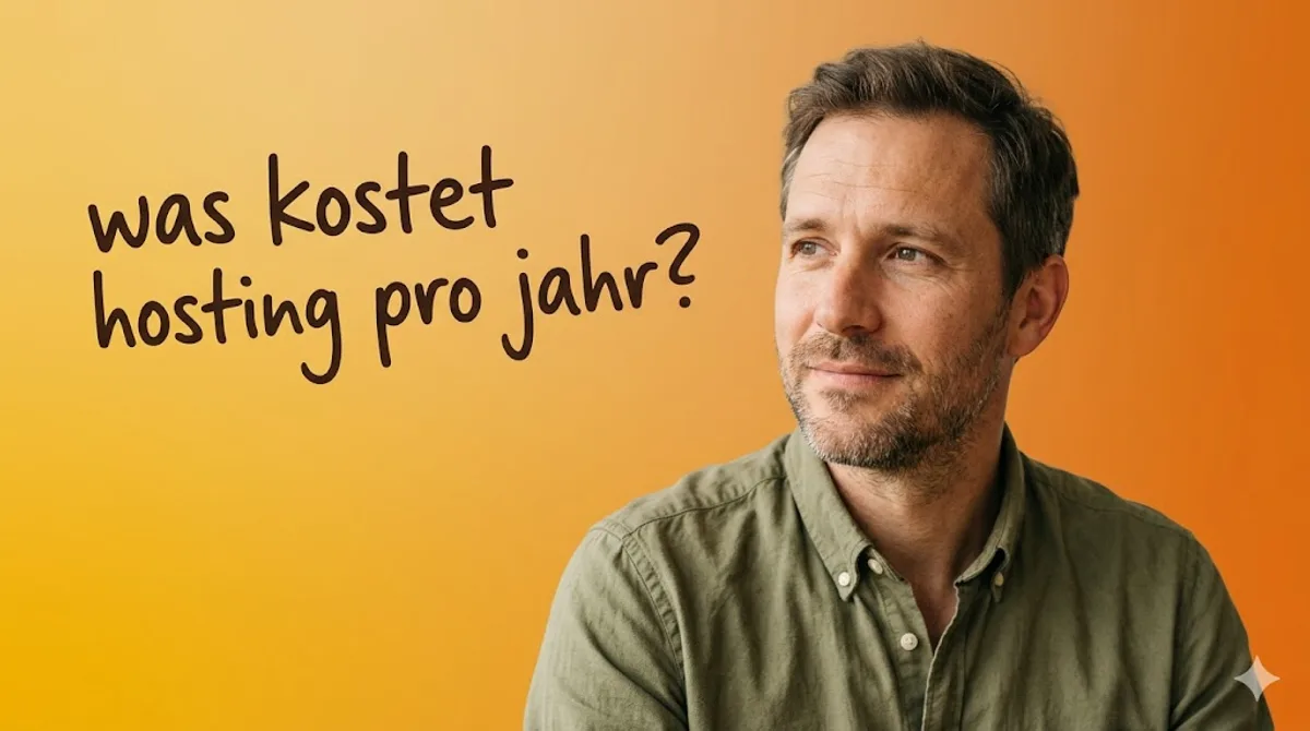 Webhosting und Domain Kosten pro Jahr Österreich 2026