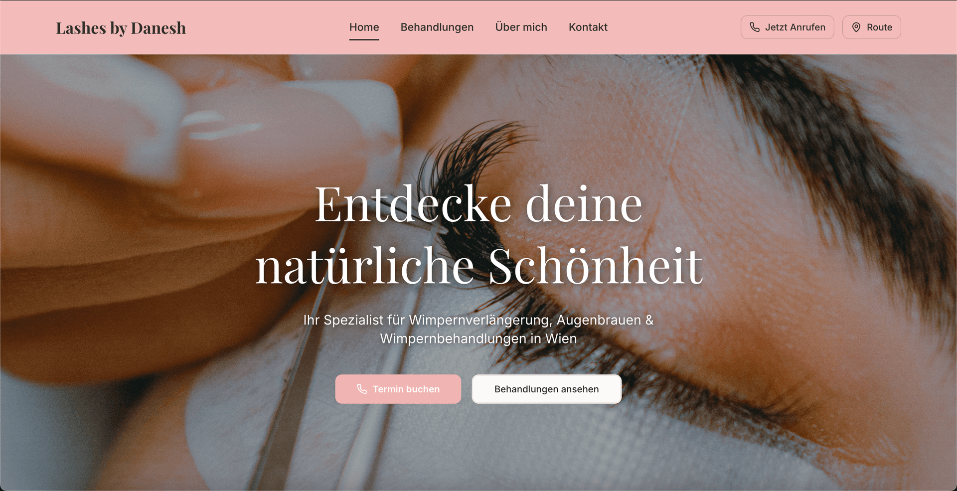 Webdesign Klagenfurt Referenz - Beauty & Kosmetik Website | Red Rabbit Media