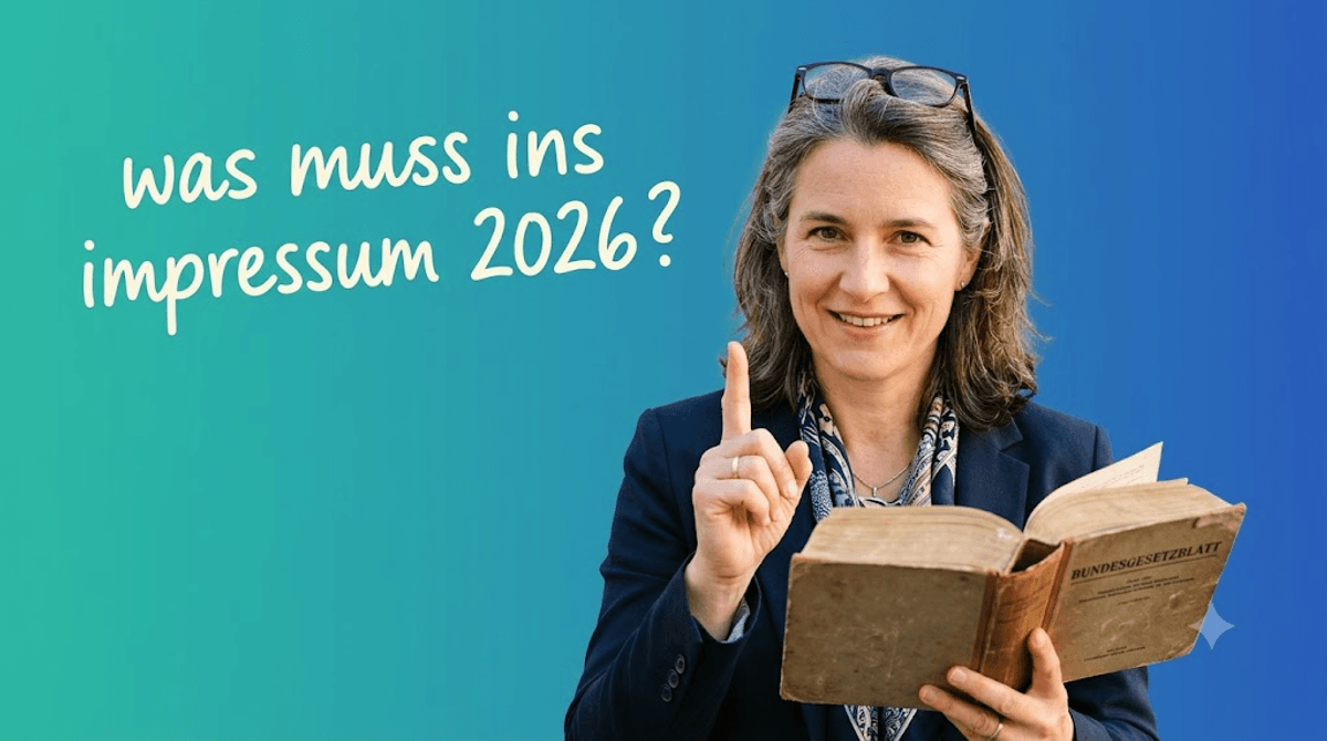 Impressum Österreich 2026: Was zwingend hineingehört