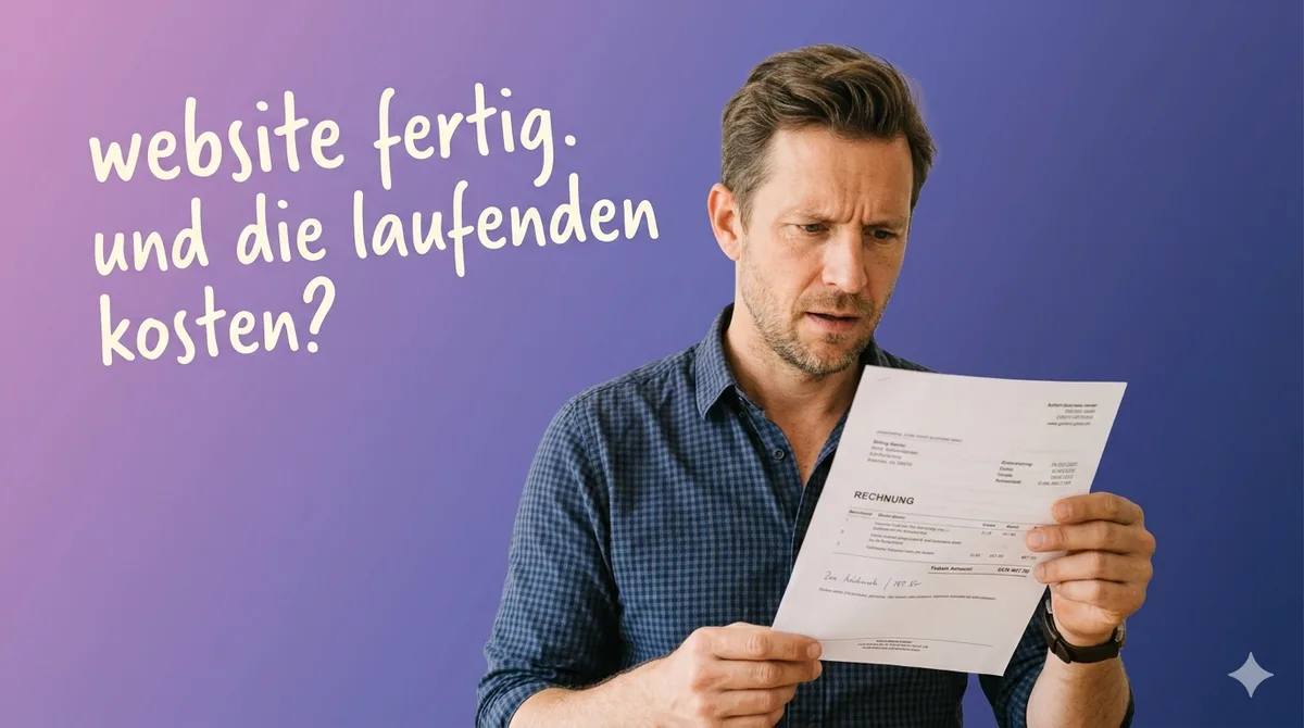 Versteckte Kosten Website-Erstellung: ehrlicher Überblick 2026