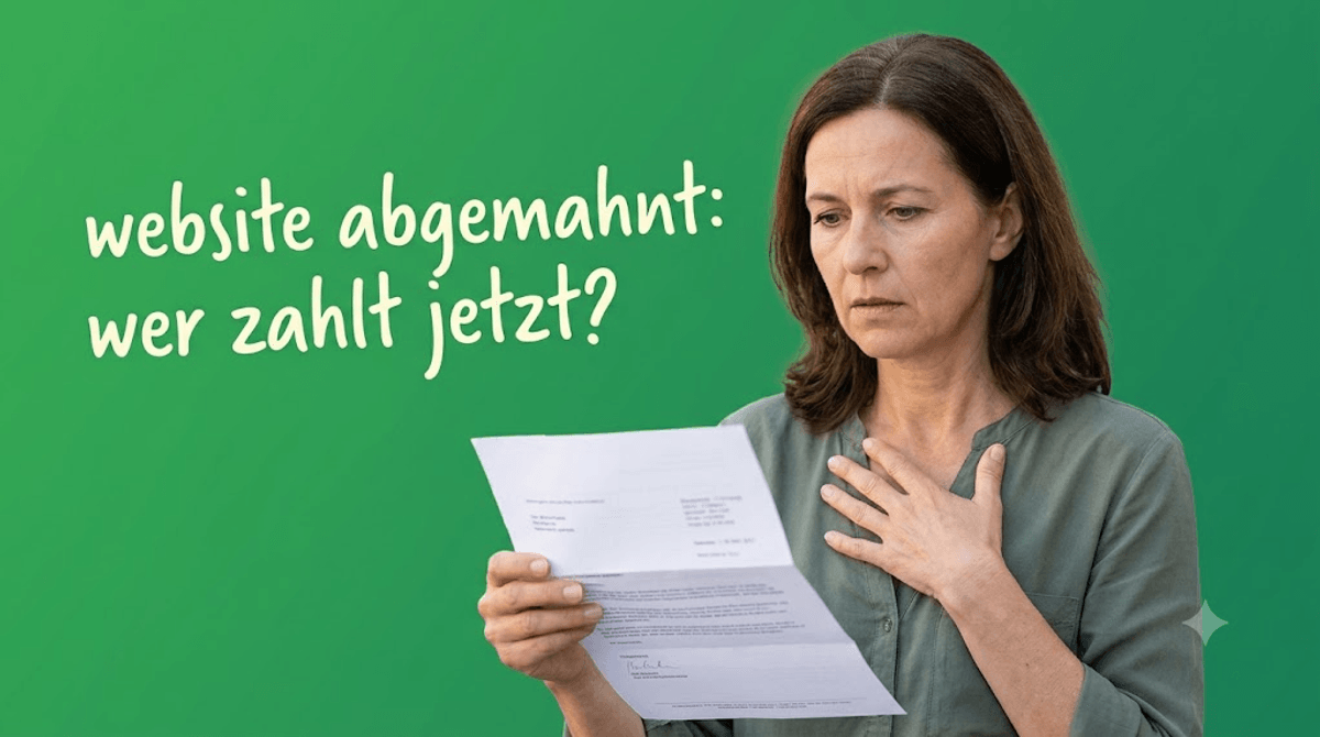 Wer haftet bei Website-Abmahnungen? Betreiber-Haftung 2026