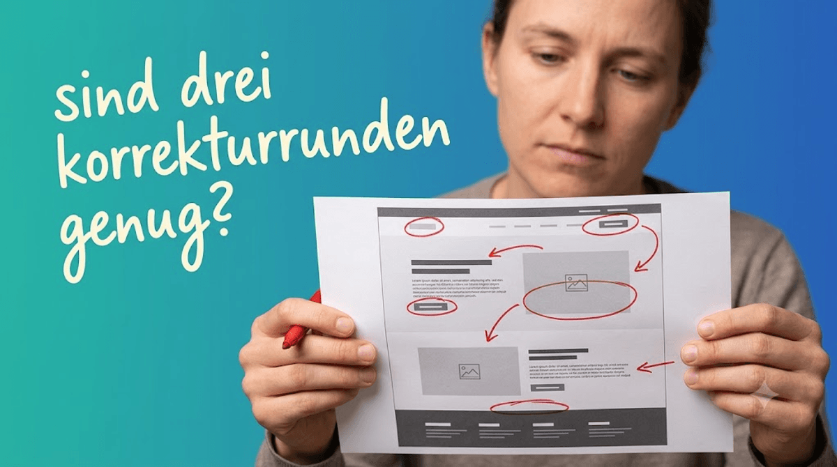 Korrekturschleifen im Webprojekt: Wie viele sind üblich? 2026