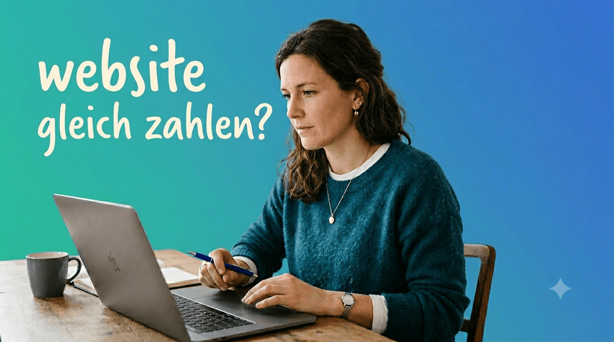 Website bezahlen: Zahlungsplan und Fälligkeit 2026